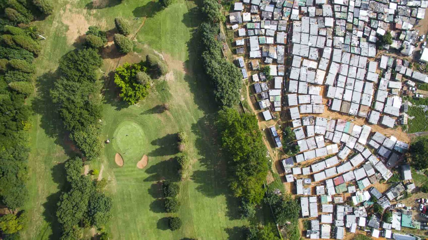 desigualdade social cidade golf