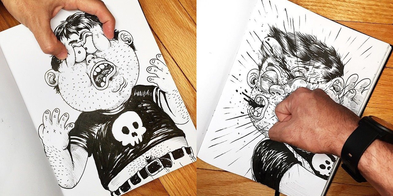 Ilustração Interativa | Conheça o artista Alex Solis