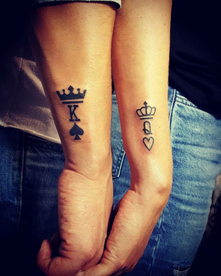 Mais de 60 tatuagens de casal - incríveis e fofas para mostrar sua