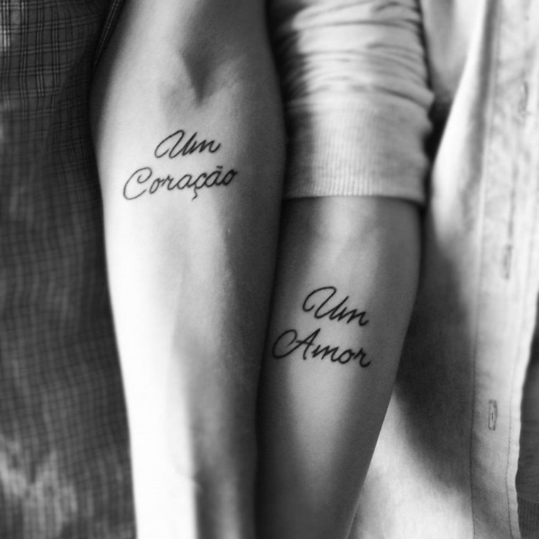 Tatuagem de Casal: Mais de 100 Ideias Incríveis