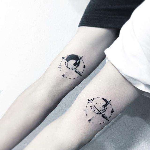 tatuagem de casal moderna 5